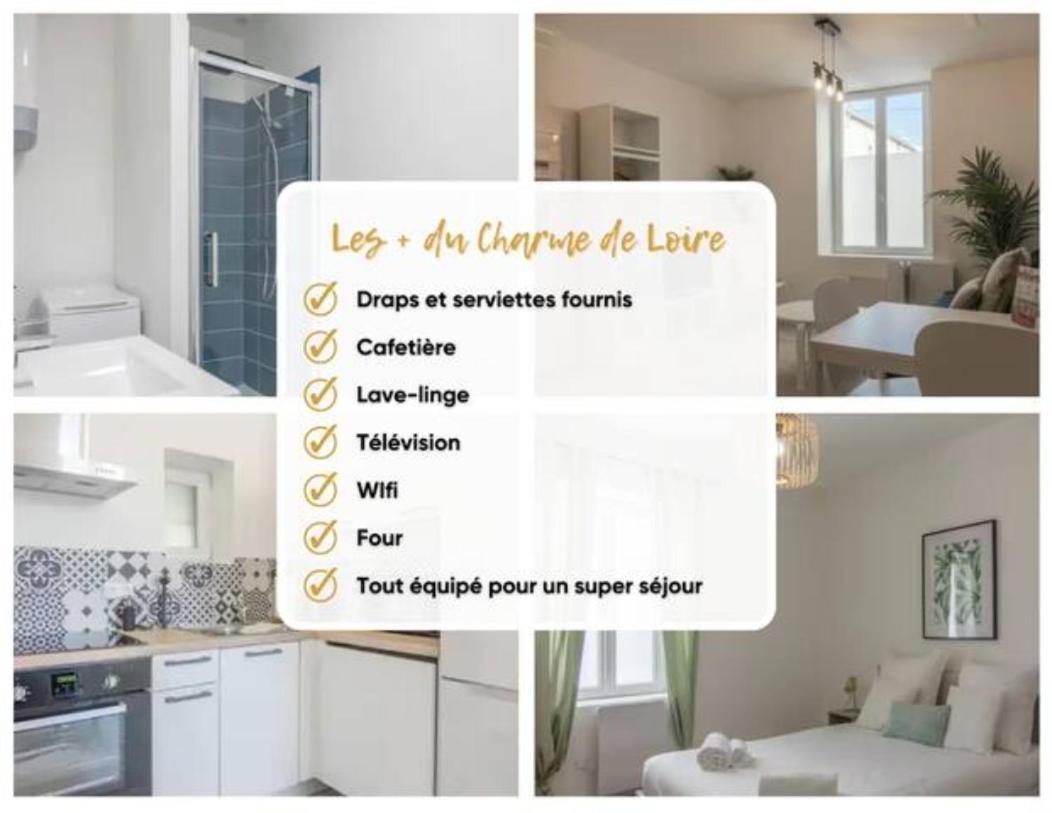 Apartmán Charme De Loire A St Ay *T2* Saint-Ay Exteriér fotografie